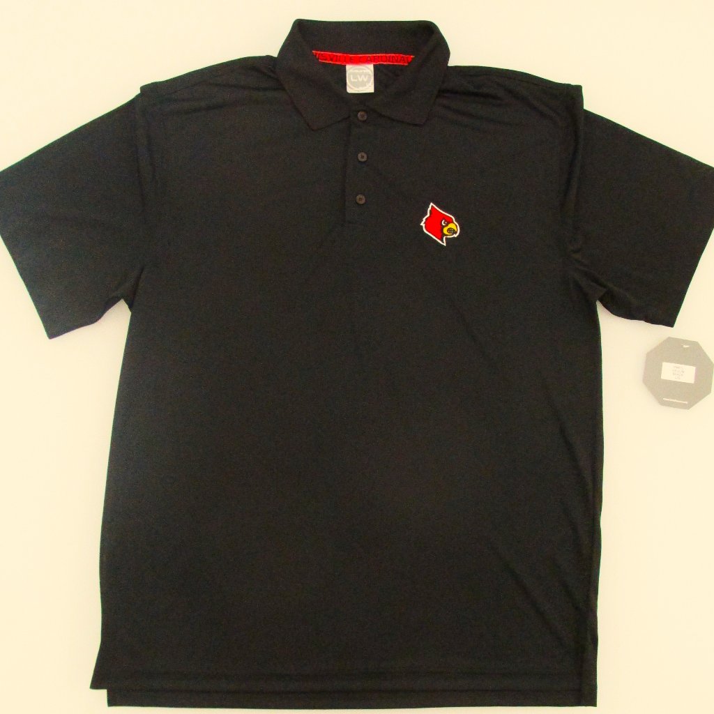 University Of Louisville (Nwt) Men's S/S Polo-Golf Shirt Size Large